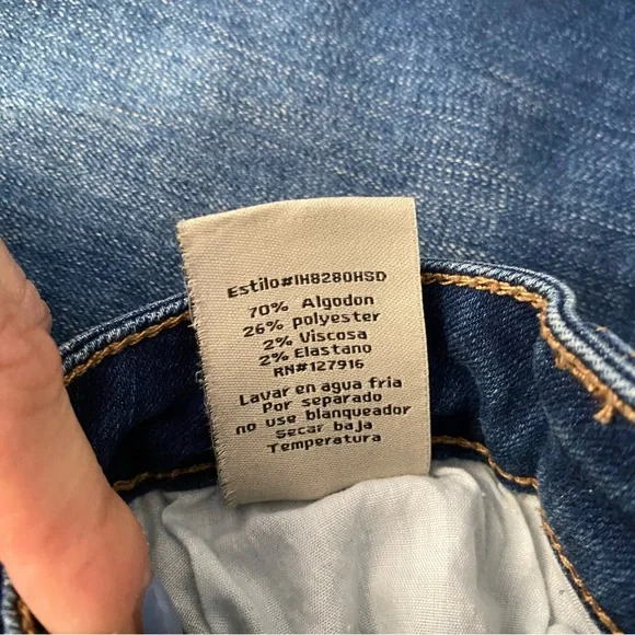 I & M Jeans | Women’s High Rise ripped Blue jeans Size 3 - Picture 8 of 12